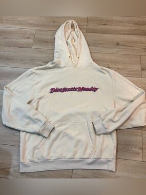 Diet Starts Monday hoodie XL ivory tan